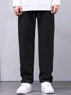 Men's Casual Black Color Jeans