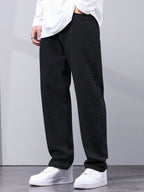 Men's Casual Black Color Jeans